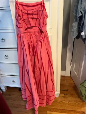 Pink & Red Maxi Dress thumbnail 3