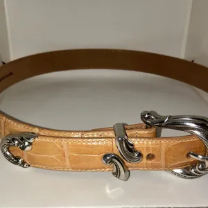 Coldwater Creek Tan Leather Belt Womens S Used S 91017 thumbnail 16