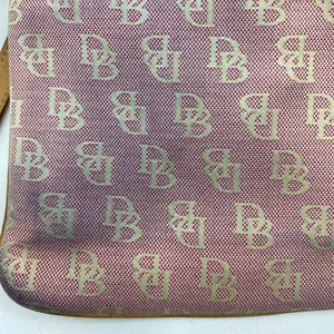 Dooney & Bourke Light Red Tan Fabric Crossbody Bag thumbnail 7
