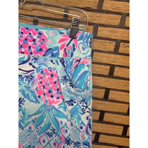 Lilly‎ Pulitzer Luxletic Blue And Pink Maryana Skort Size Small thumbnail 3