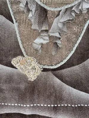Vintage y2k early 2000s whimsygoth blouse thumbnail 4