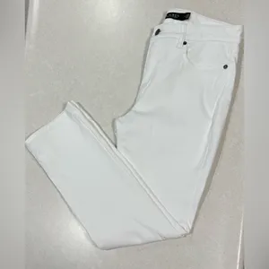 Ralph Lauren Women's Classic White Straight Leg Jeans Size 8 thumbnail 4