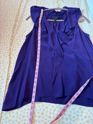 BCBG Max Azria Drea‎ Silk Blouse Size Small thumbnail 5