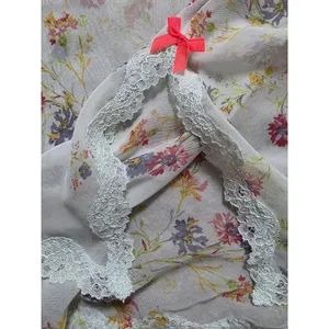 Victoria’s Secret Slip Sheer Floral Label Lace Trim Chemise Women Size Small Y2K thumbnail 4