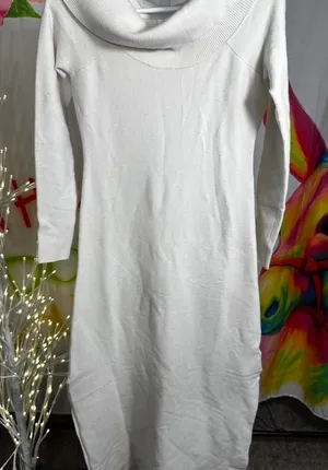 H83. Splendid x Cella Jane white cowl neck dress Size S thumbnail 1