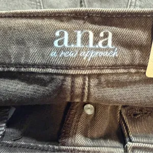 a.n.a Highest Rise Vintage Straight Jeans Women’s 4 Brown Denim NWT 27” thumbnail 6