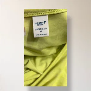 New Old Navy Active‎ XL Lime Breathe On Wrap V-Neck Romper Pockets Drawstring thumbnail 8