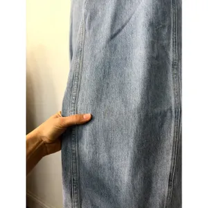 Rachel Comey Tany Pant Blue Light Wash High Waist Barrel Wide Leg Denim Jeans 6 thumbnail 6