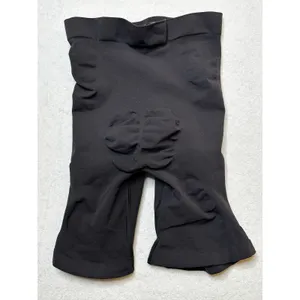 SKIMS Seamless Sculpt Mid Thigh Shapewear Bodysuit Shorts Black 2XL Compression thumbnail 4