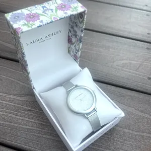 💥HP 💥 Women's Glitz Sparkle Dial Spray Silver Alloy Mesh Band Watch 36mm thumbnail 3