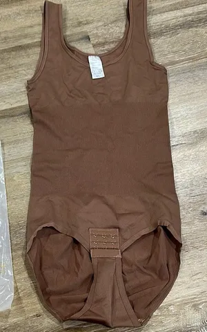 NWT women’s brown shapewear bodysuit thumbnail 1