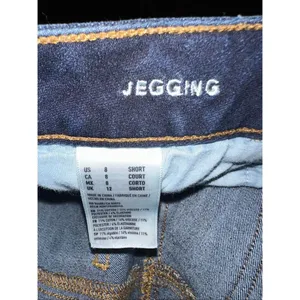 American Eagle 8 short destroyed stretch normcore jeggings thumbnail 2