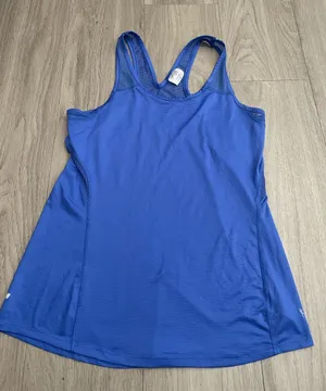 Danskin Royal Blue Racerback Athletic Tank thumbnail 1