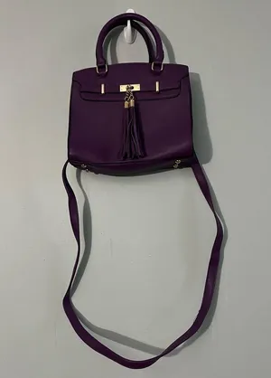 satchel bag in purple thumbnail 2