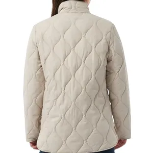 32 Degrees Heat Womens Tan Jacket Mockneck Lined Snap Jacket Coat XXL thumbnail 2