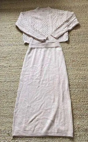 SheIn Sweater and Skirt Set thumbnail 1
