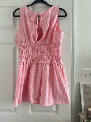 Striped Dress Pink Size L thumbnail 2