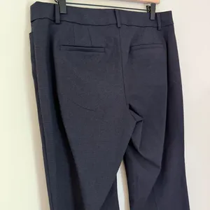NWT Loft Wide Leg Curvy Trouser‎ Pants Small Plaid Pattern Red Blue Black Size 6 thumbnail 4