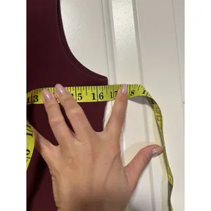 Sincerely Jules Button Front Burgundy Sleeveless Dress S thumbnail 4