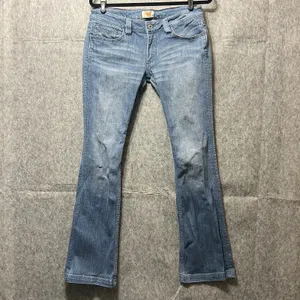 Antik Denim Womens 30 Bootcut‎ Jeans Medium Wash Embroidered Pockets Low Rise thumbnail 16