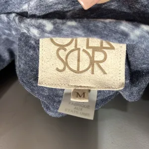 Chaser gray open back long sleeve shirt thumbnail 6