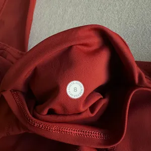 Lululemon Red Wunder Train High-Rise Leggings with Pockets 25" thumbnail 7