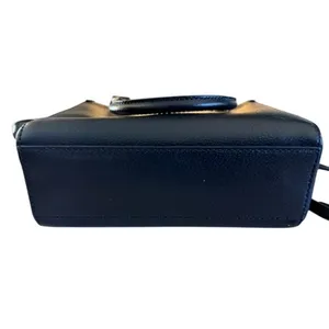 Kate Spade New York Black Pebbled Leather Satchel Crossbody Handbag thumbnail 9