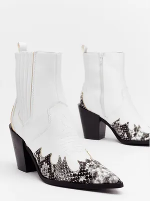 Nasty Gal Cowgirl Booties thumbnail 1