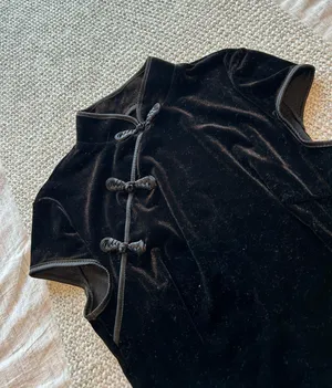 Black Velvet Dress thumbnail 2