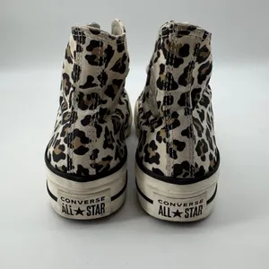 Converse Leopard Platform Chuck Taylor Lift High Top 6‎ Cheetah Indie Bella Swan thumbnail 4