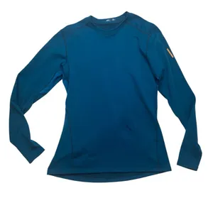 Arc'teryx womens large long sleeve shirt blue Teal Undershirt thumbnail 1