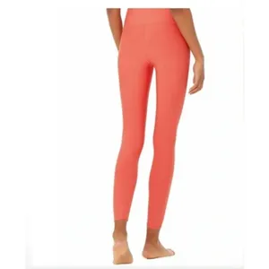 Alo Yoga 7/8 High-Waist Airbrush Legging Coral Small Womens Athletic thumbnail 2