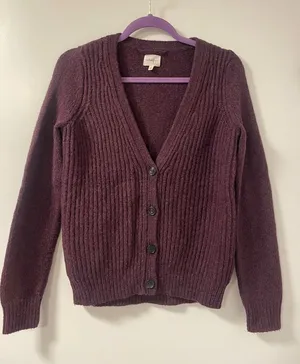 Aritzia Wilfred Free Wool/Alpaca Cardigan Size XS thumbnail 1