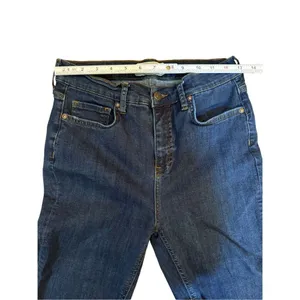 Free‎ People Distressed Slim Curvy Fit Denim Jeans Size 29 thumbnail 4