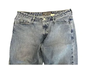 Vintage Levis Silvertab jeans 90s high rise fit and flare light wash size 32 thumbnail 6