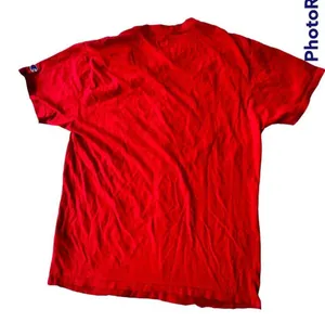 Champion Vintage Georgia Bulldogs T Shirt Large Red Short Sleeves Embroi… thumbnail 10