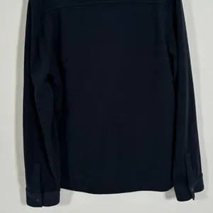 Zella Womens Blue Fleece Snap Front Pullover Funnel Neck Long Sleeve Top thumbnail 10