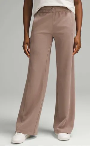 Lululemon Ribbed Softstreme Mid Rise Pant 32” Taupetastic thumbnail 1