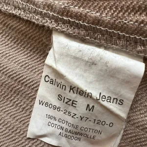 Calvin Klein Beige Collared Long Sleeve Jocket, M thumbnail 10