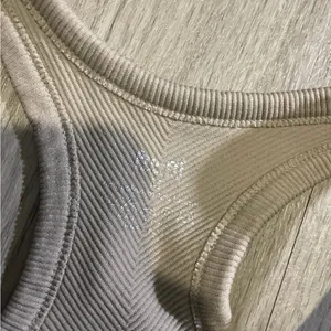 Women's Cream Sports Bra thumbnail 2