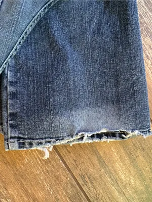 Distressed Suki Silver Jeans Medium Blue Bootcut Jeans size 27 thumbnail 5