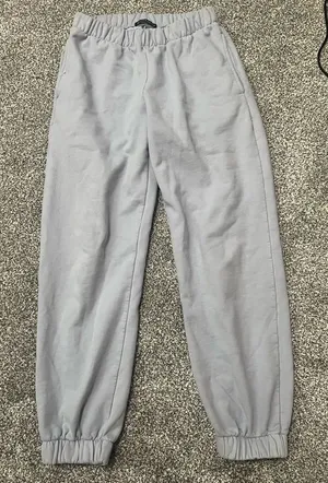 Brandy Melville Light blue/grey Joggers thumbnail 1