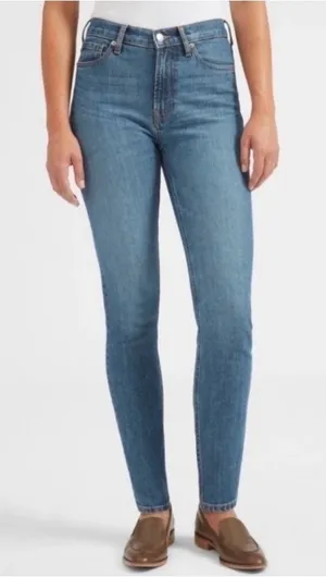 Everlane The High Rise Skinny Jeans‎ Size 27 Blue Denim Pant Minimalist Capsule thumbnail 1