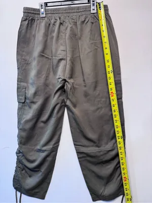 Martha Stewart Casual Cargo lightweight ankle pants 100% tencel nwt size medium thumbnail 5