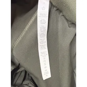 Lululemon Womens Size 8 Dark Olive Green Jogger Pants Athleisure High Rise Gym‎ thumbnail 7