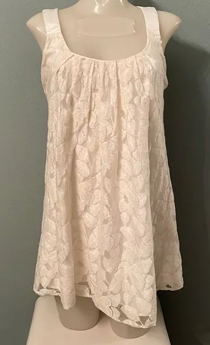 The Mod House Ivory Lace Tunic thumbnail 1