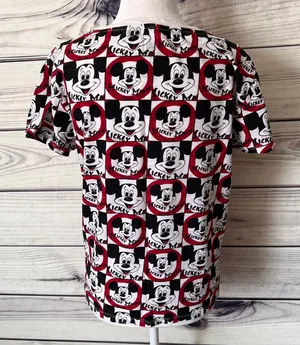 Parks Mickey Mouse Patterned T-shirt thumbnail 4
