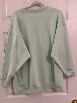American Eagle Mint Green Sweatshirt thumbnail 2