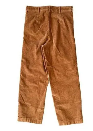 Everlane The Corduroy Wide Leg Pants in Toasted Coconut Brown Size 6 thumbnail 2