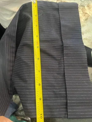 Gap Morden fit Chino Low waist Sz 2 navy pinstripe New effortless business thumbnail 8